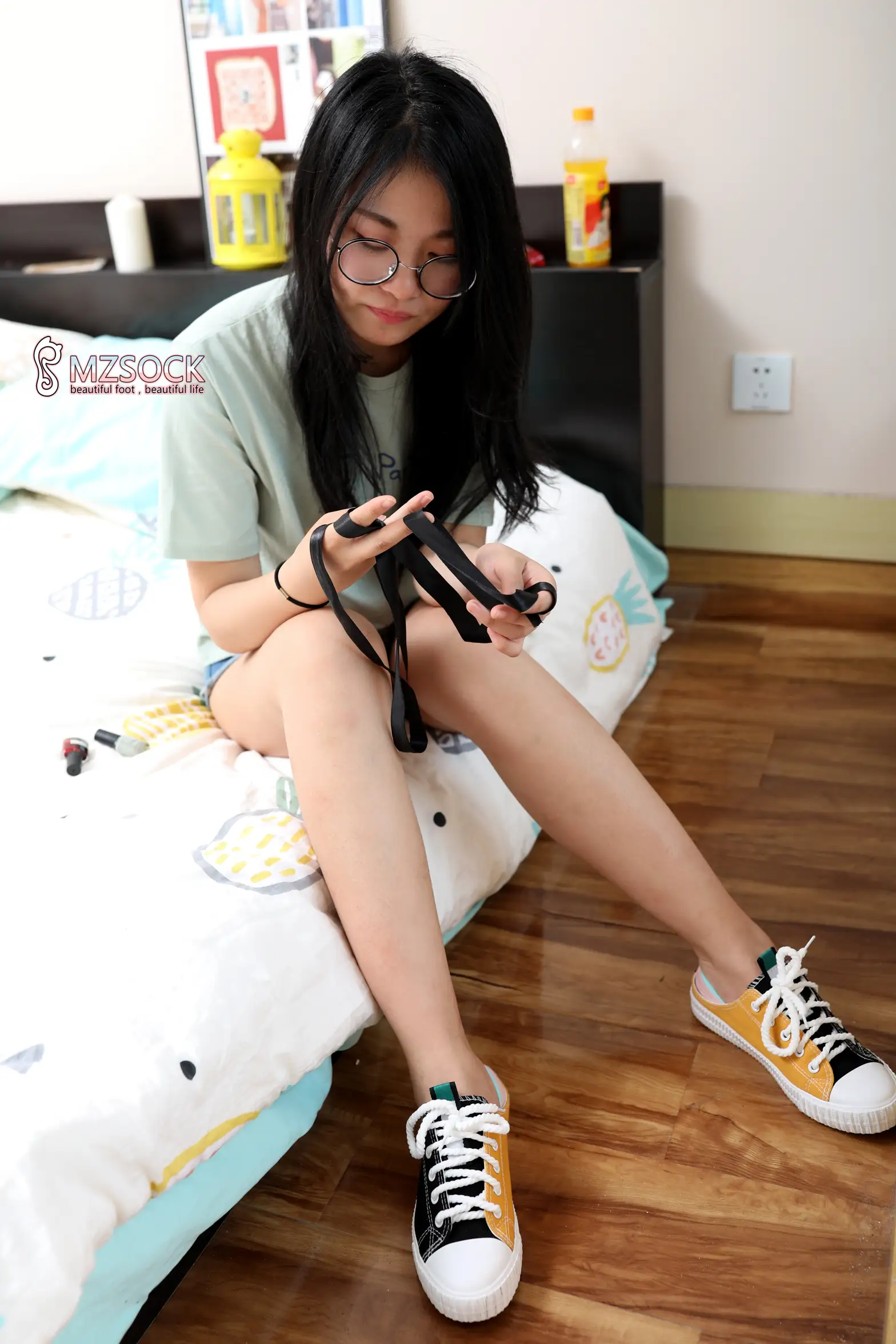 [Mzsock] Love beautiful feet NO.030 cat cat#[74P]-27